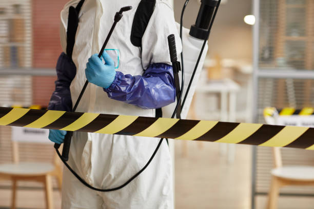 Professional Blood Cleanup technician working in Burbank, WA